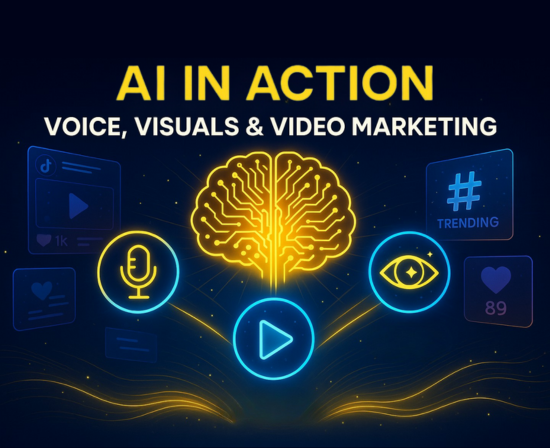 AI in Action: Voice, Visuals, and Video Marketing